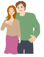 ボディタッチを気にかける