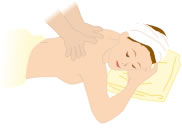 マッサージを取り入れる