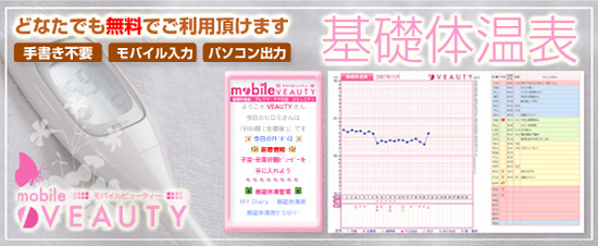 ～基礎体温管理と排卵日予測～VEAUTY.jp