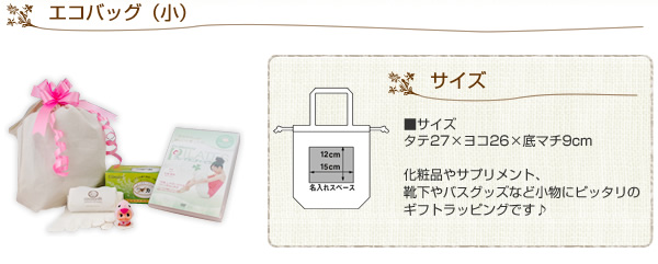 ギフトラッピング エコバッグ（小） VEAUTYショップ（通販）